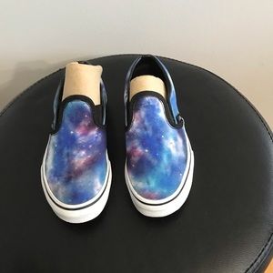 Vans Galaxy Pattern Slip On Sneakers